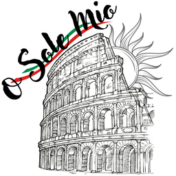 O Sole Mio Unterensingen logo.